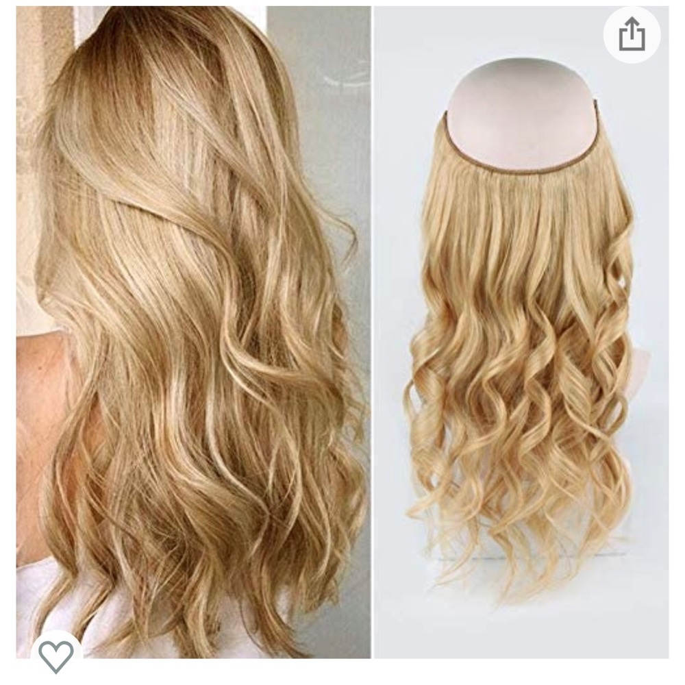 Sassina 20 Inch Blonde Halo Hair Extension
